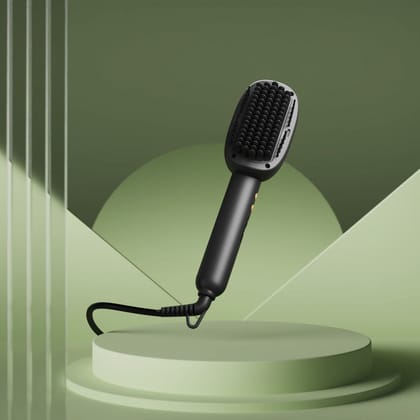 Hair Straightening Brush | Fast Heat Up & Anti-Burn Bristles Hair Straightening Brush | Fast Heat Up & Anti-Burn Bristles - Default Title