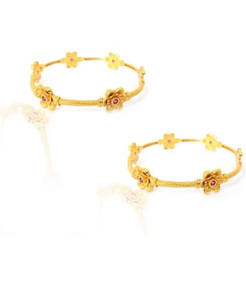 shankhraj mall Traditional Gold Plated Designer Bangles Jewellery For Women / Girls-100348