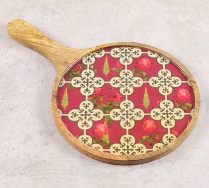 Clover'S Knotty Play Round Serving Platter