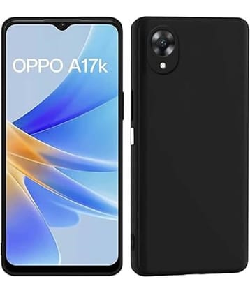 Case Vault Covers - Silicon Soft cases Compatible For Silicon Oppo A17K ( Pack of 1 )