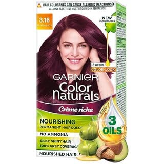 Garnier Color Naturals Cream Burgundy 3.16 Hair Color - 35ml+30g Garnier Color Naturals Cream Burgundy 3.16 Hair Color - 35ml+30g