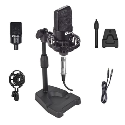 On-Air Cardioid Condenser Microphone  with 2m Cable UM1220BLK