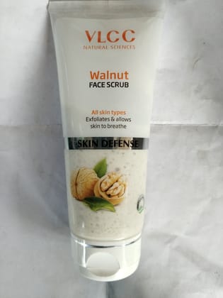 Vlcc Walnut Face scrub Skin defense all skin types