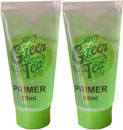 Elecsera Green Tea Waterproof Primer Make Up Base Pack of 2 Primer - 100 ml (Green) - Makeup - Remover | Buy online on ZillyBuy