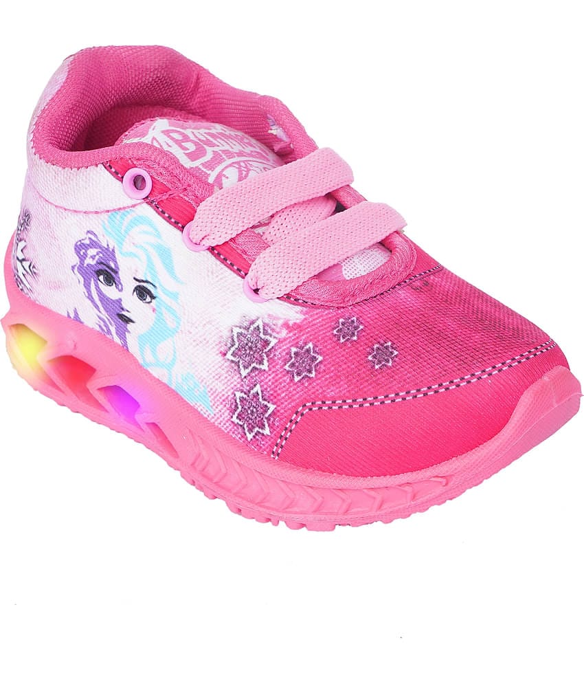 BUNNIES Baby Boys And Baby Girls LED Leight Indian Walking Shoes (1 Years To 5 Years )