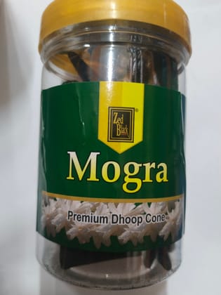 Zed Black Mogra Premium dhoop cone 