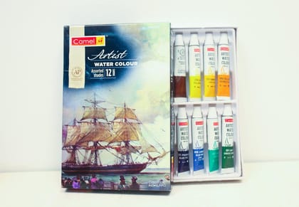 Camel Artist Water Colour 12 Assorted Shades