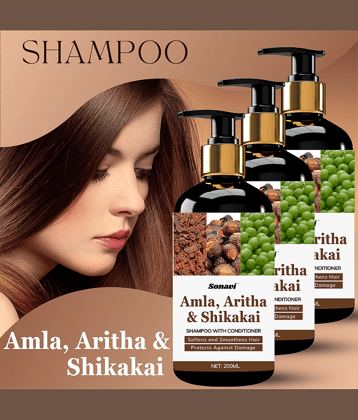 Sonavi Anti Dandruff Shampoo & Conditioner 200 ( Pack of 3 )