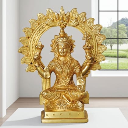 Brass Showpiece Laxmi Ji God Idol Statue (BSMAS1037 L)