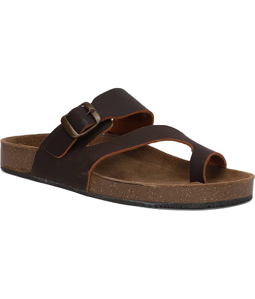 Bata - Brown Men's Sandals