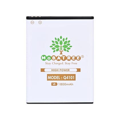 Mobatree Original Mobile Battery for Micromax VIDEO 2 - Q4101, 1800mAh (6 months Guarantee)