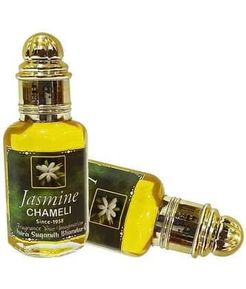 INDRA SUGANDH BHANDAR - Jasmine, Chameli Rich & Divine Attar For Men & Women 12ml Pack Of 1