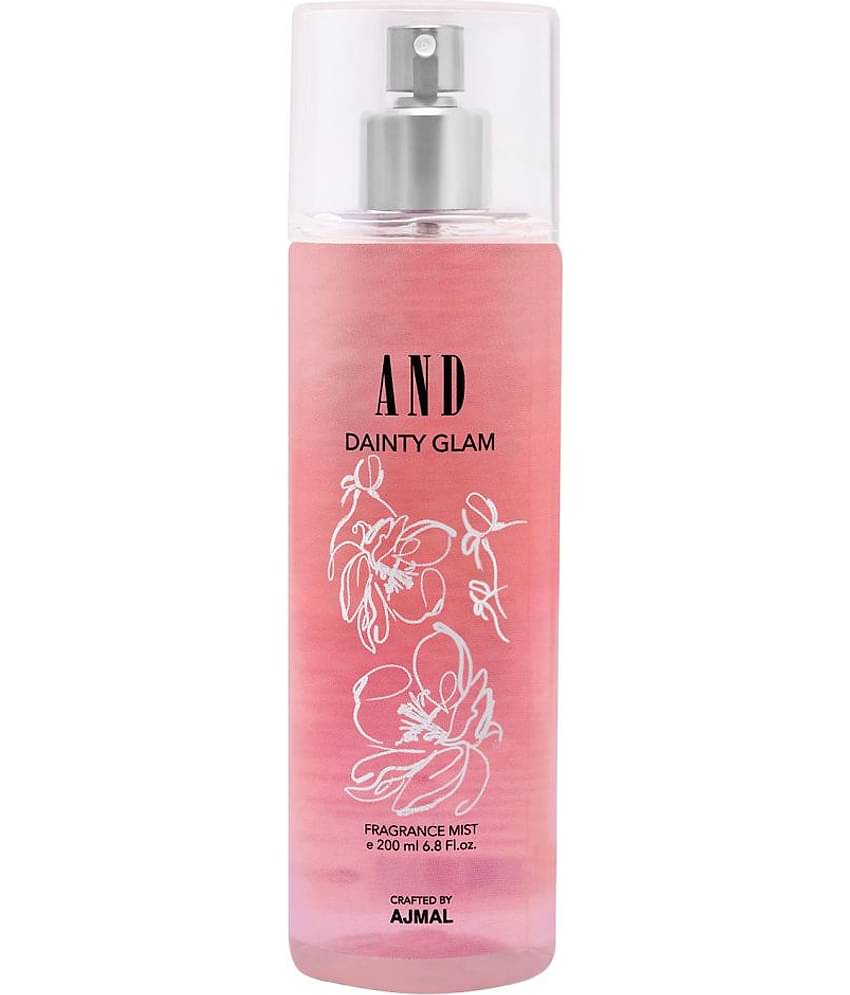 AND Dainty Glam Body Mist Perfume 200ML Long Lasting Gift For Women Crafted by Ajmal Pack of 1