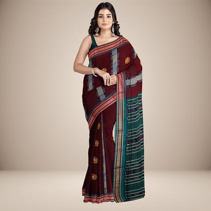 Bomkai Cotton Saree Bomkai Cotton Saree