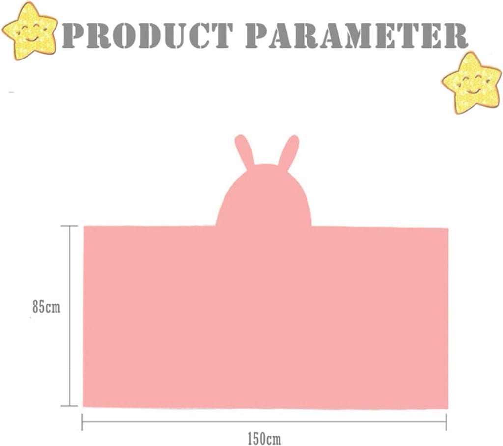 Soft Hooded Towels for Kids, Cartoon Animal Bathrobe, Hooded Beach Towel, Quick Dry Bath Towel for Boys and Girls- 1pcs