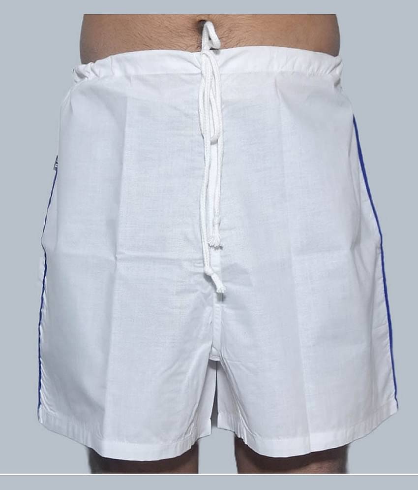 DESHBANDHU DBK Pack of 1 Cotton Briefs For Men's ( White )