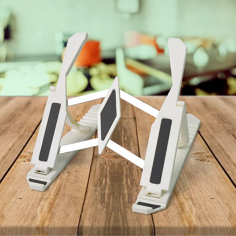 Multi-Position Adjustable Tablet / mobile Phone / bracket Holder (Plastic Body) (1 Pc)