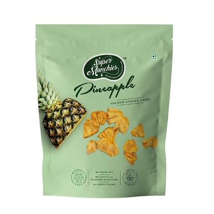 Super Munchies Pineapple Vacuum Cooked Chips, 50 gm