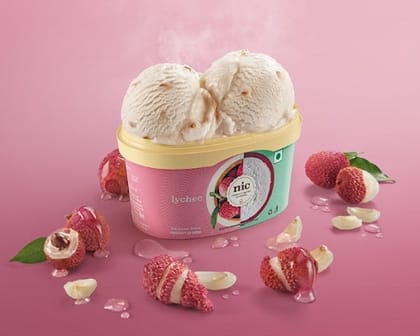 Lychee Ice Cream 500ml