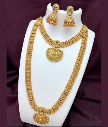 Padmavati Bangles White Alloy Necklace Set ( Pack of 1 )