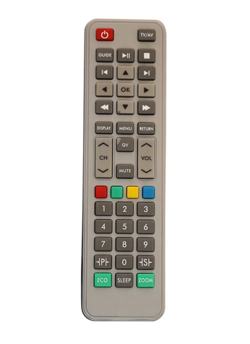 LCD-LED Remote No. V2Gg, Compatible with VIDEOCON LCD-LED TV Remote Control-Old Remote Functions Must Be Exactly Same (Color Multicolor)
