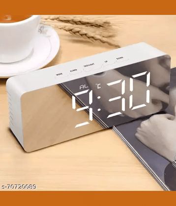 GVL Digital Plastic Table Clock - Pack of 1