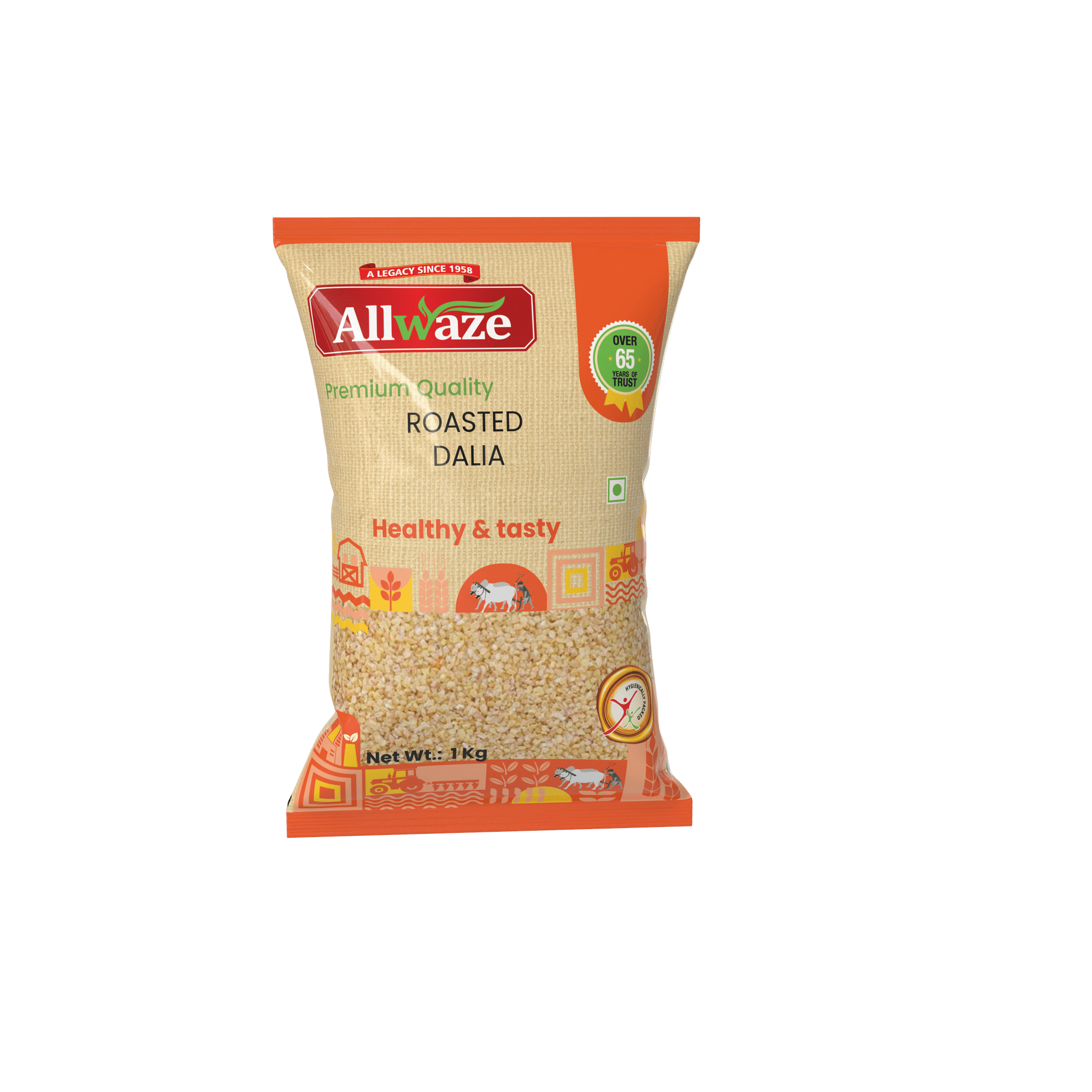 Allwaze ROASTED Dalia 1kilogram