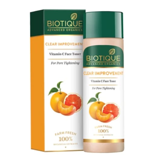 Biotique Advanced Organics Clear Improvement Vitamin C Face Toner 120ml