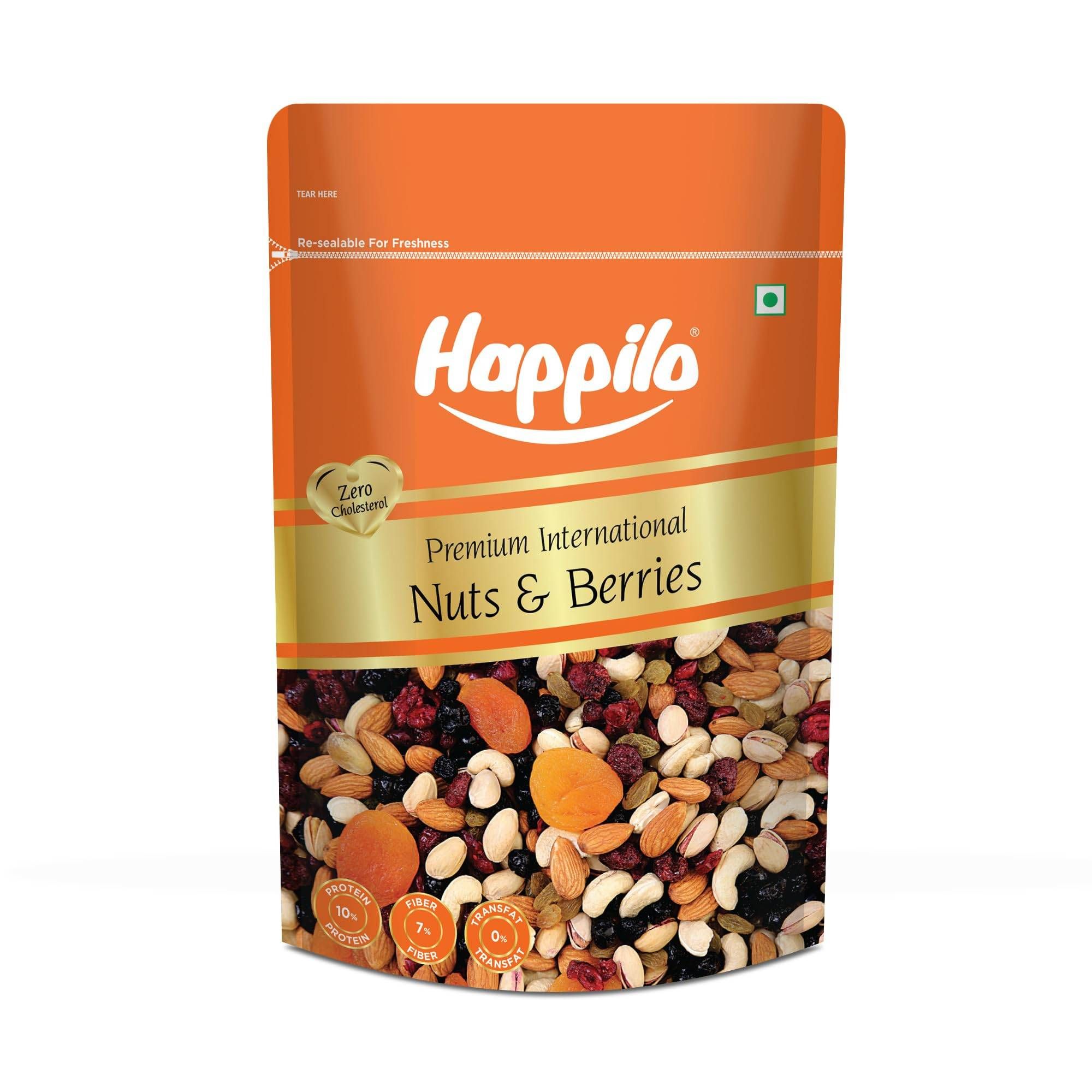 Happilo Premium International Nuts & Berries 200g