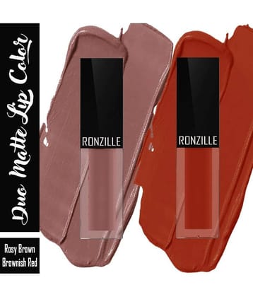 Ronzille - Magenta Matte Lipstick 6
