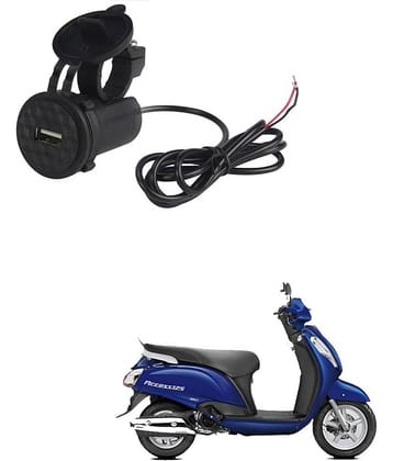 Suzuki All Bike Model Black USB  Bike Charger