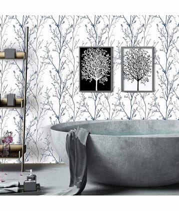 KRAMOX Self-Adhesive Wallpaper Waterproof Old Furniture Vinyl Stickers Wooden Door Wardrobe Desktop PVC Wall Papers