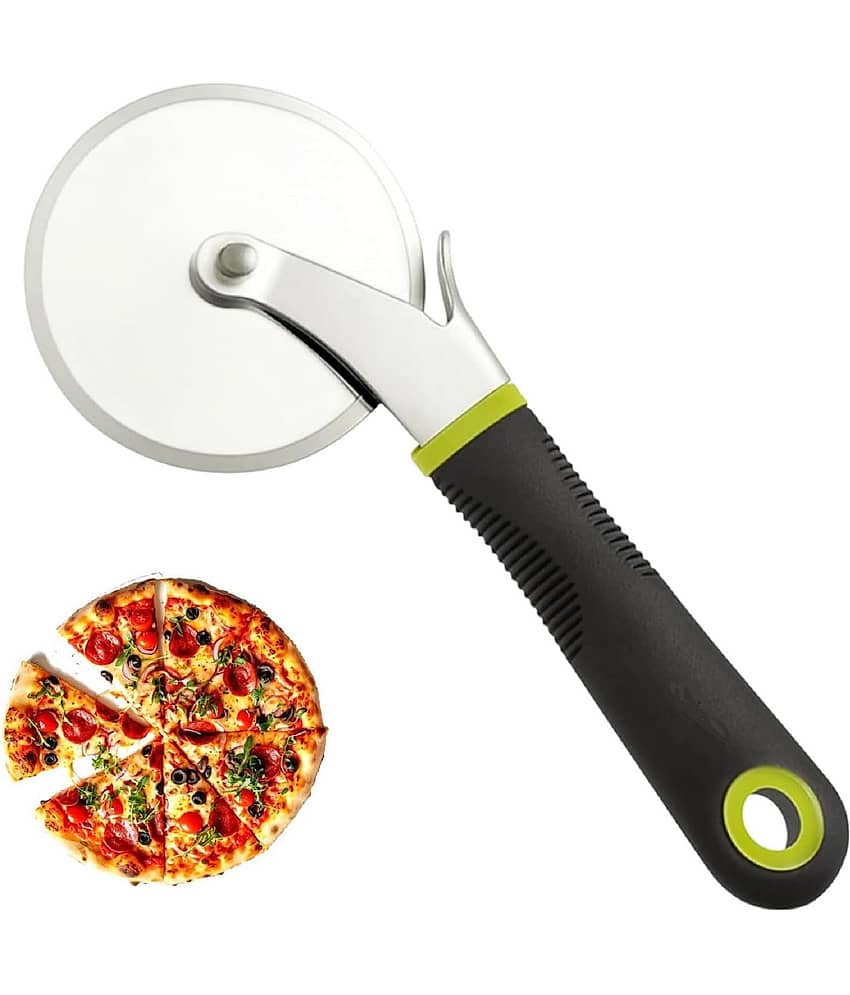 forral Black Stainless Steel Pizza Cutter