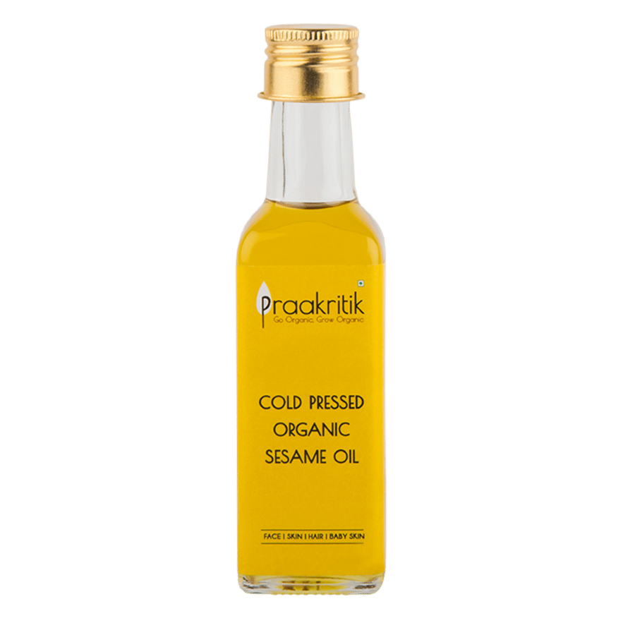 Praakritik Organic Cold Pressed Sesame Oil 100 ml