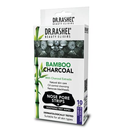 Charcoal Nose Strips for Blackheads Removal & Soothing Wet Wipes Combo Pack Charcoal Nose Strips for Blackheads Removal & Soothing Wet Wipes Combo Pack