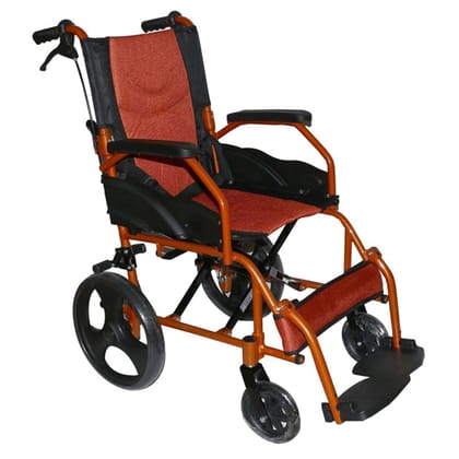 Karma Aurora 5 Compact Light Weight Foldable Wheelchair On Rent
