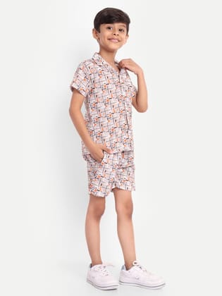 Kid's Co-Ord Set Multi colour