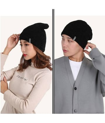 Edifier Woollen Winter Cap for Men & Women (Pack of 1)