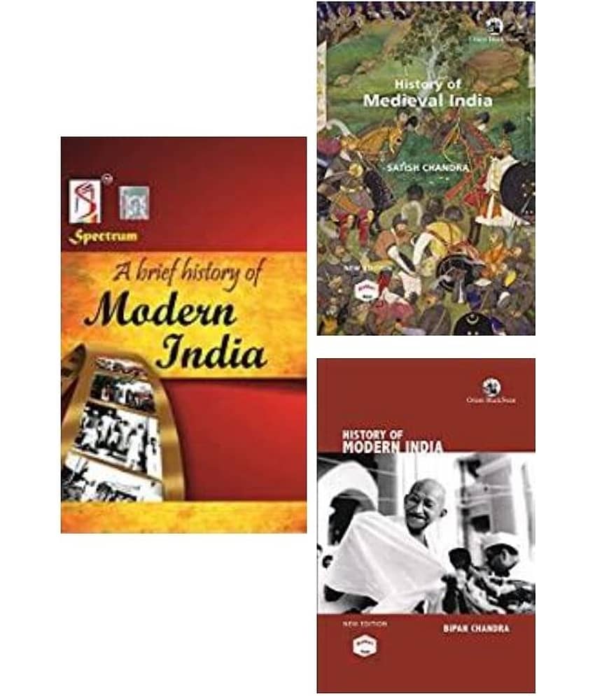 Spectrum + History Of Modern Inndia & History Of Medieval India