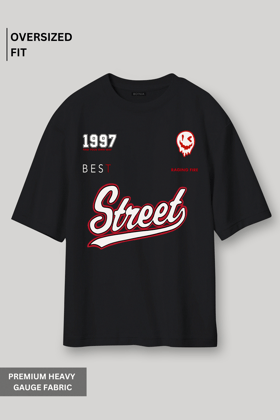 Street- Oversized T-shirt-XS