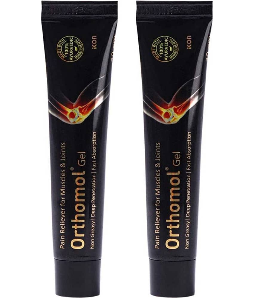 Orthomol Pain Relief Gel 15gm | for Joint Pain, Muscular Pain & Knee Pain (Pack of 2)