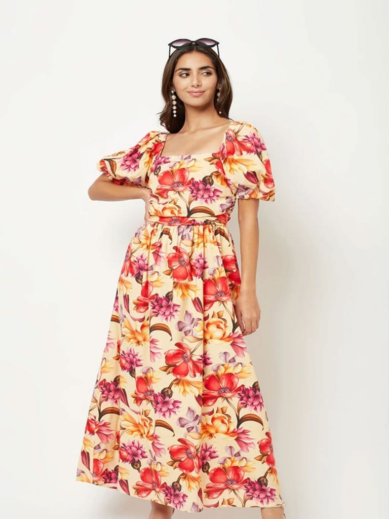 Posy Printed Maxi Dress
