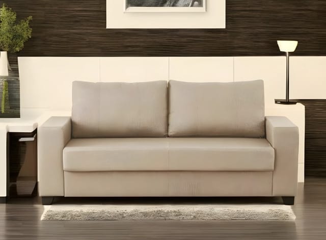 Starlet Furniture 3 Seater Sofa (Beige Color)