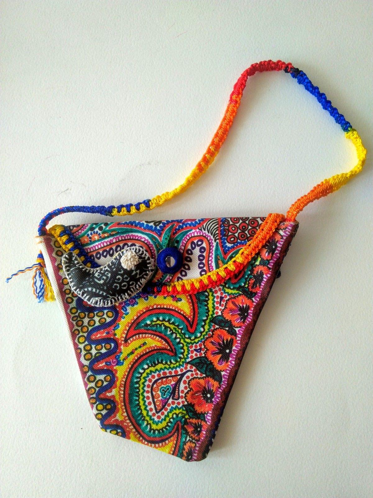 Citrus Blast ' Asymmetric Purse