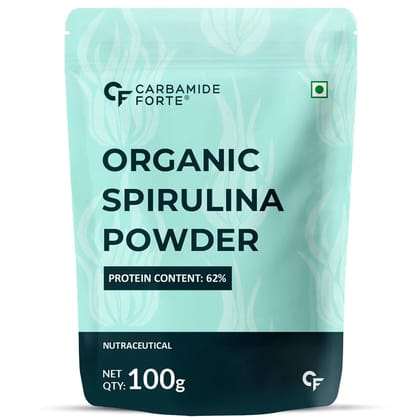 Carbamide Forte 100% Organic Spirulina Powder - 100g