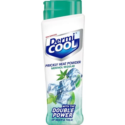 Dermi Cool Menthol Regular Prickly Heat Powder 90g