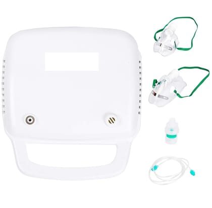 Ultra Compact & Low Noise Compressor Nebulizer For Child & Adult | Compact Design | Child & Adult  | 1 Unit (ASSORTED)
