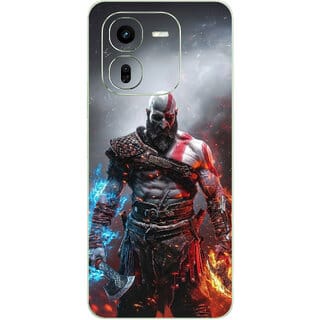 Yug Emporium Back Skin Wrap For iQOO Z9X 5G Premium Quality Full Coverage (Dangerous) (Mobile Back Cover, Multicolor)