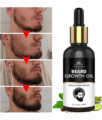 Intimify Beard Growth Oil, Beard Oil, Promotes Beard Growth, Mooch Beard Oil, 30 Ml