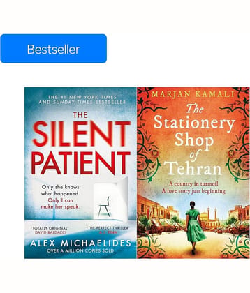 Bestselling Books The Silent Patient & The Stationery Shop of Tehran